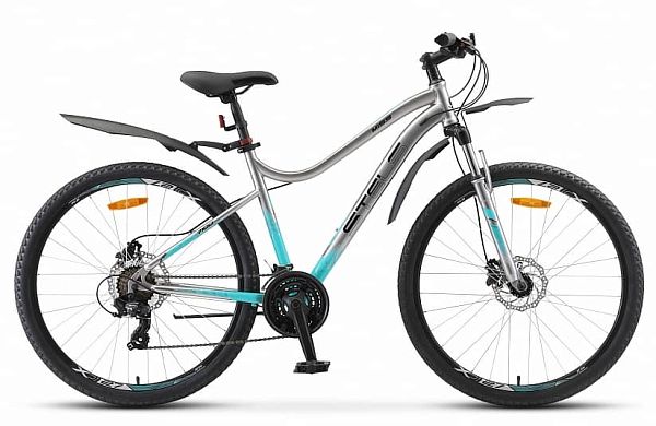 Велосипед горный STELS MISS 7100 D 27.5" 18"  ск. хром LU084757 2020 Велосипед горный STELS MISS 7100 D 27.5" 18"  ск. хром LU084757 2020