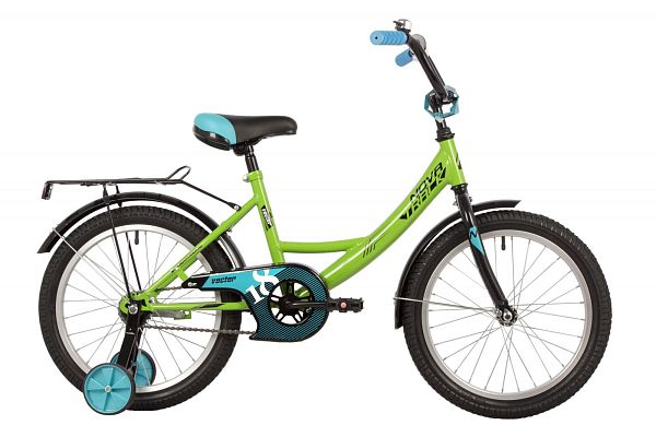 Велосипед детский Novatrack VECTOR 18" 10,5"  ск. зеленый 183VECTOR.GN22 
