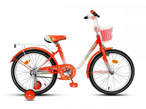 													Велосипед детский  MAXXPRO SOFIA 20"  бело-оранжевый SOFIA-20-6 