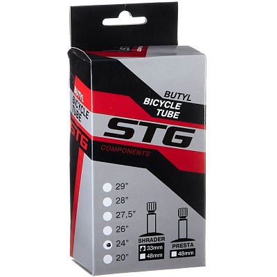 Велокамера STG 24"x1.75/1.95 (47-507 - 50-507)  автониппель (AV, Schrader) 48 мм , Х82412
