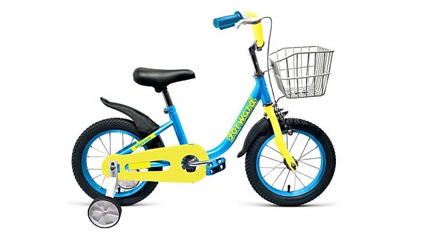 Велосипед детский  FORWARD Barrio 14" XS голубой RBKW9LNF1012 2019