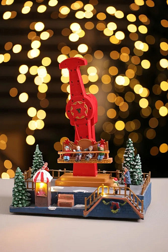 Новогодняя композиция 28х16х26 см MG0627-02 фото 2 Новогодняя композиция 28х16х26 см MG0627-02 фото 2