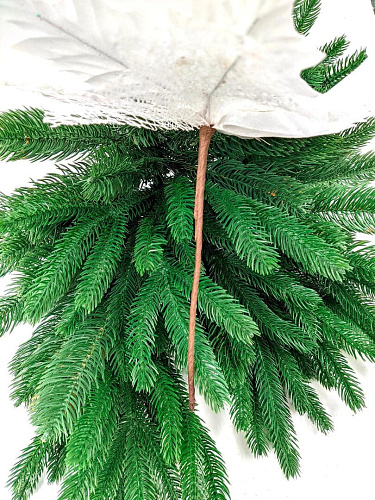 													Цветок белый d 30 см Flo-20 фото 2