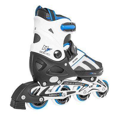 Роликовые коньки Action PW-126b-10, 40-43 Black - Silver, , 00003045