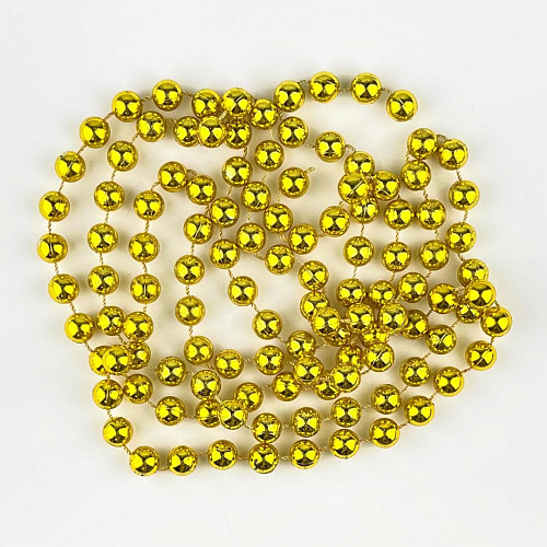 													Бусы золотой 1.8 м см SML-4g-X