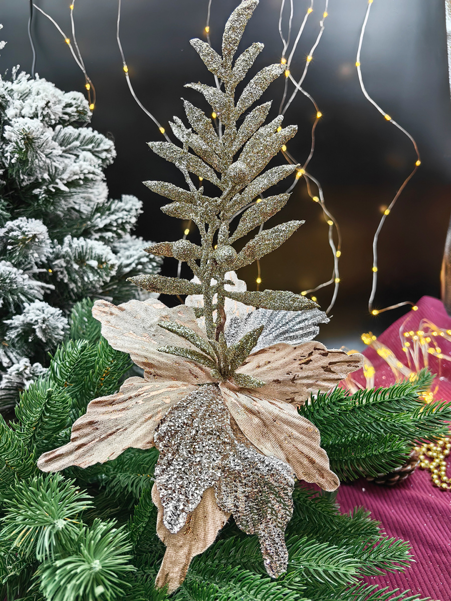 Цветок шампань d см Flo-12-8champane фото 2 Цветок шампань d см Flo-12-8champane фото 2