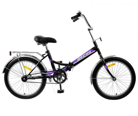 Велосипед городской складной  Десна 2200 20" 13,5" серый LU079562 2020