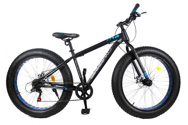 Велосипед Fat Bike  MAXXPRO FAT Х26 LITE 26" 18" черно-синий  2019