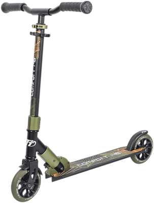 Самокат Городской складной Tech Team COMFORT 145R (2021г.) черно-зеленый  062129 Самокат Городской складной Tech Team COMFORT 145R (2021г.) черно-зеленый  062129