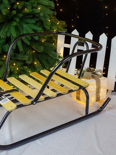 Санки детские Ветерок 1 черный 9234875/В1/Ч фото 4 Санки детские Ветерок 1 черный 9234875/В1/Ч фото 4