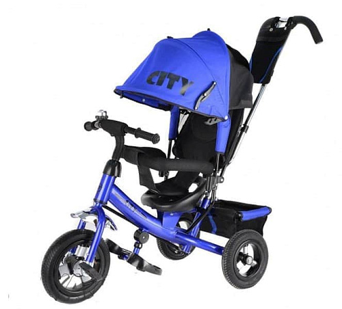 Велосипед трехколесный СИТИ синий JD7B Велосипед трехколесный СИТИ синий JD7B