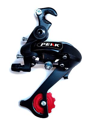 Переключатель задний PEAK RD 18, 6/7/8 скоростей, на ось / на адаптер (петух), средняя, 35T  RD 18 p Переключатель задний PEAK RD 18, 6/7/8 скоростей, на ось / на адаптер (петух), средняя, 35T  RD 18 p