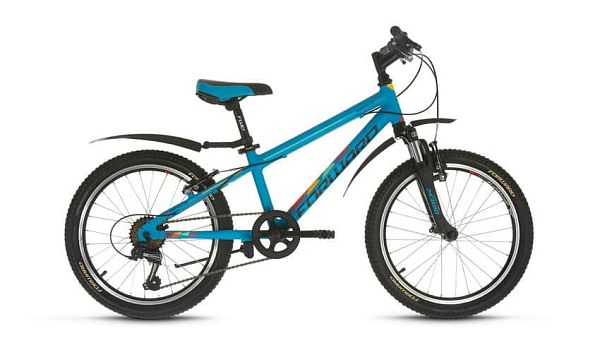 Велосипед горный FORWARD Unit Pro 2.0 20" 10,5" 6 ск. синий матовый FORWARD Unit Pro 2.0 10,5" синий