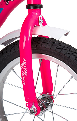 													Велосипед детский  Novatrack NEPTUNE 14" 8,5" розовый 143NEPTUNE.PN20 2019 фото 3