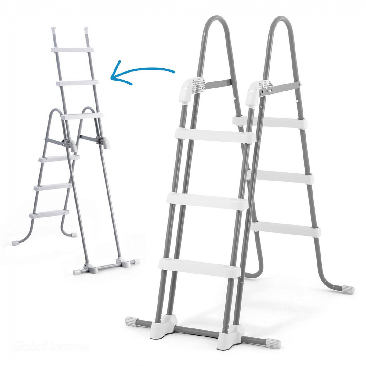 Лестница для бассейна INTEX (91-107см) 28075 фото 4 Лестница для бассейна INTEX (91-107см) 28075 фото 4