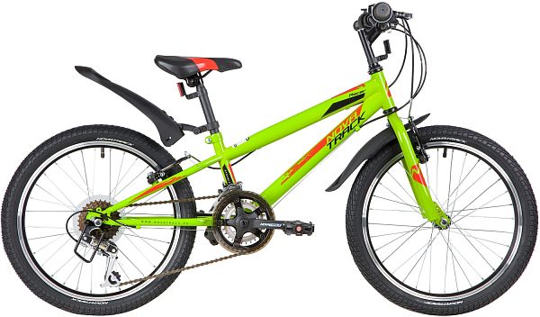 Велосипед горный Novatrack RACER 20"  12 ск. зеленый 20SH12V.RACER.GN20 