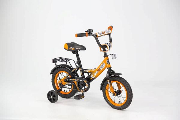 Велосипед детский MAXXPRO MAXXPRO-N20-1 12"  черно-оранжевый Z12206 