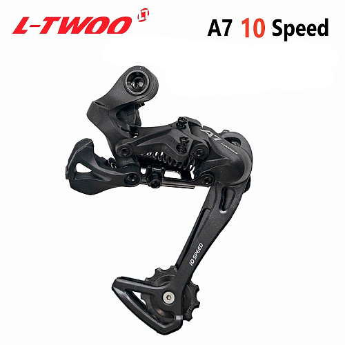 													Переключатель задний L-TWOO A7 RD-V5010-LT, 10 скоростей, на адаптер (петух), длинная, 43T (Технолог