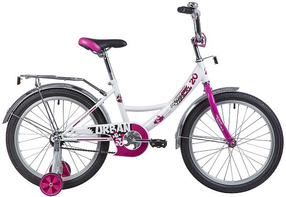 Велосипед детский  Novatrack URBAN 20" 11,5" белый 203URBAN.WT9 