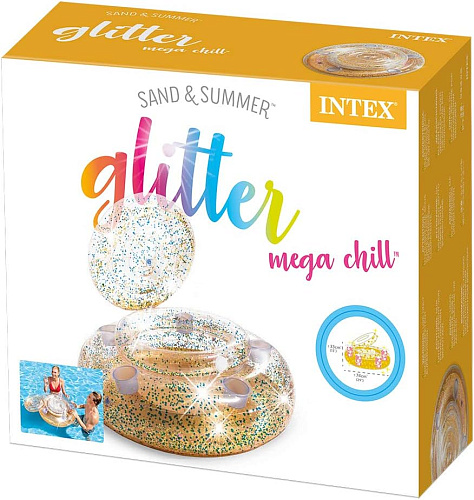 													Бар для охлаждения напитков INTEX   золотой 56810 фото 9