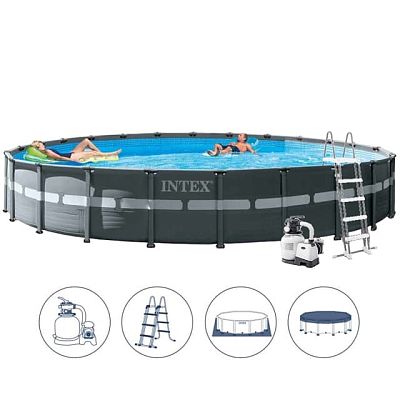 Бассейн каркасный Intex Ultra Frame 610х122 см, арт. 26334