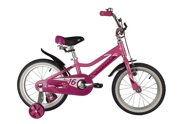 Велосипед детский  Novatrack NOVARA 16" 9,5" розовый 165ANOVARA.PN22 2022