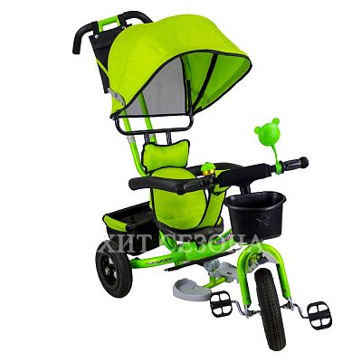Велосипед трехколесный   зеленый JS16AT