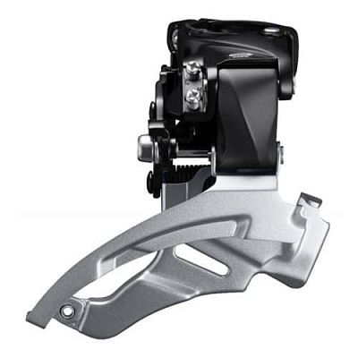 Переключатель передний Shimano , тяга универсальная, хомут верхний 31.8/34.9 мм, 18T, сталь, алюмини