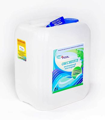 Перекись водорода/активный кислород PH+POOL Оксипул 5 л. Жидкий 320003/320012 Перекись водорода/активный кислород PH+POOL Оксипул 5 л. Жидкий 320003/320012