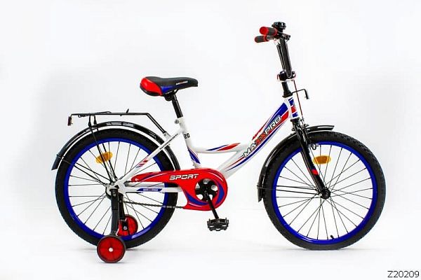 Велосипед детский MAXXPRO SPORT 20"  бело-красный SPORT-20-3 (19) 