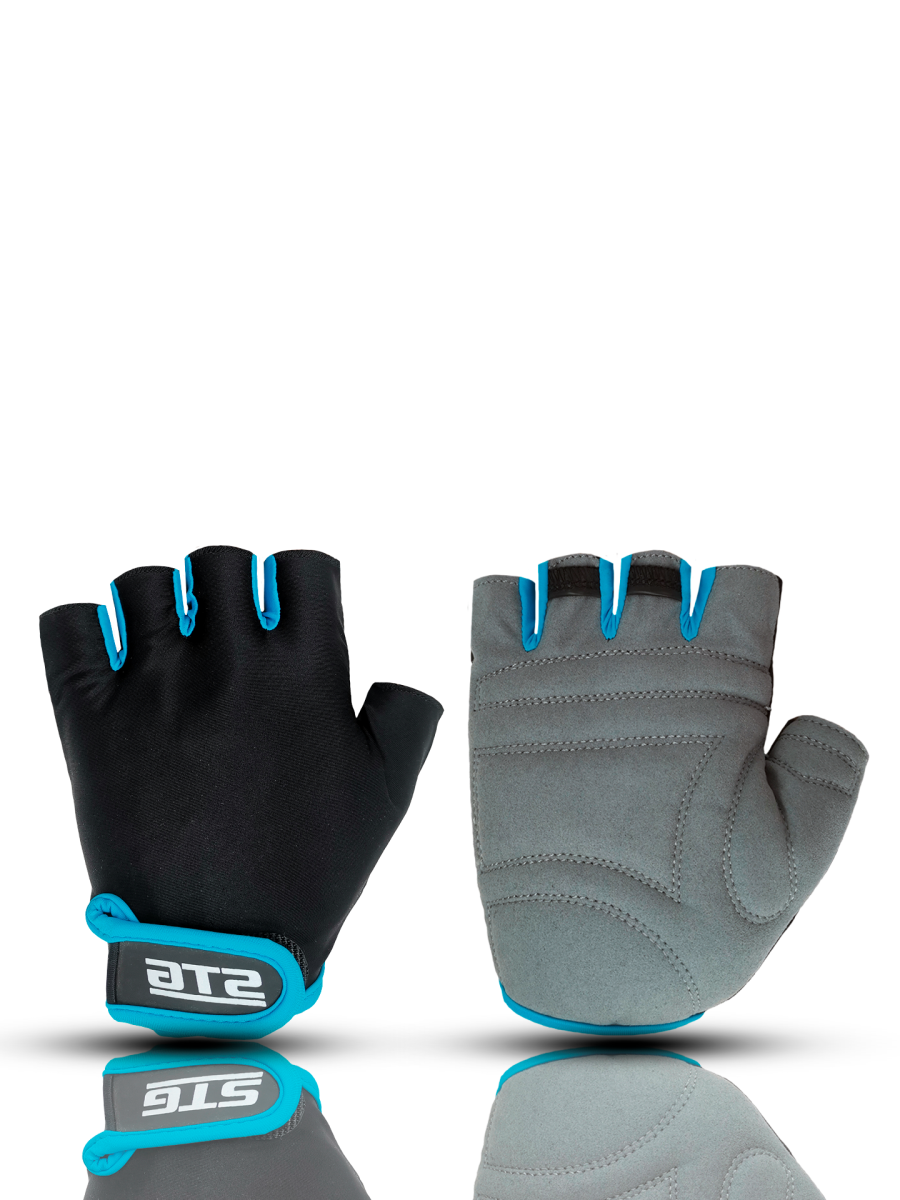 Велоперчатки STG 909 ХЛ черно-синие Х87903-ХЛ фото 4 Велоперчатки STG 909 ХЛ черно-синие Х87903-ХЛ фото 4