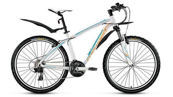 Велосипед горный FORWARD Agris 1.0 26" 15" 21 ск. белый глянцевый FORWARD Agris Lady 1.0 15" белый г