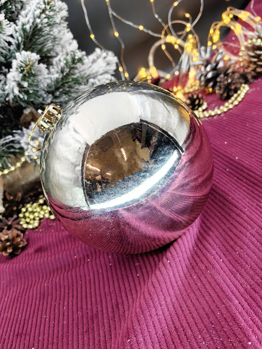 Шар 15 см 1 шт шампань 150SP01-01CH Шар 15 см 1 шт шампань 150SP01-01CH