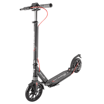 Самокат Детский Tech Team CITY SCOOTER disk brake черно-серый  NN002301