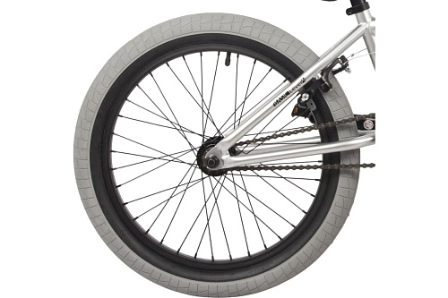 													Велосипед BMX Novatrack PSYCHO 20" 20" серебристый 20BMX.PSYCHO.SL4 2024 фото 5