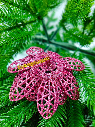 Цветок розовый d см Allotos9pink фото 2 Цветок розовый d см Allotos9pink фото 2