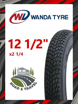 Велопокрышка FORWARD 12 1/2"x2 1/4 J1023  черный RTRR12WND005