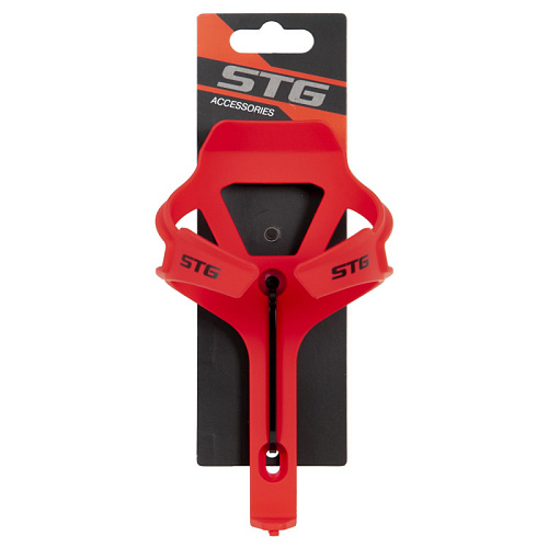 Флягодержатель STG BC-BH9298 пластик красный Х108294 фото 3 Флягодержатель STG BC-BH9298 пластик красный Х108294 фото 3