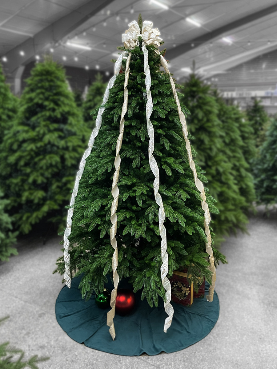 Бант с лентами 33х275 см шампань 1шт 26-6 фото 2 Бант с лентами 33х275 см шампань 1шт 26-6 фото 2