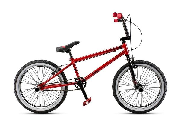 Велосипед BMX MAXXPRO Krit X 20"  1 ск. хромированный красный Y2021-2 