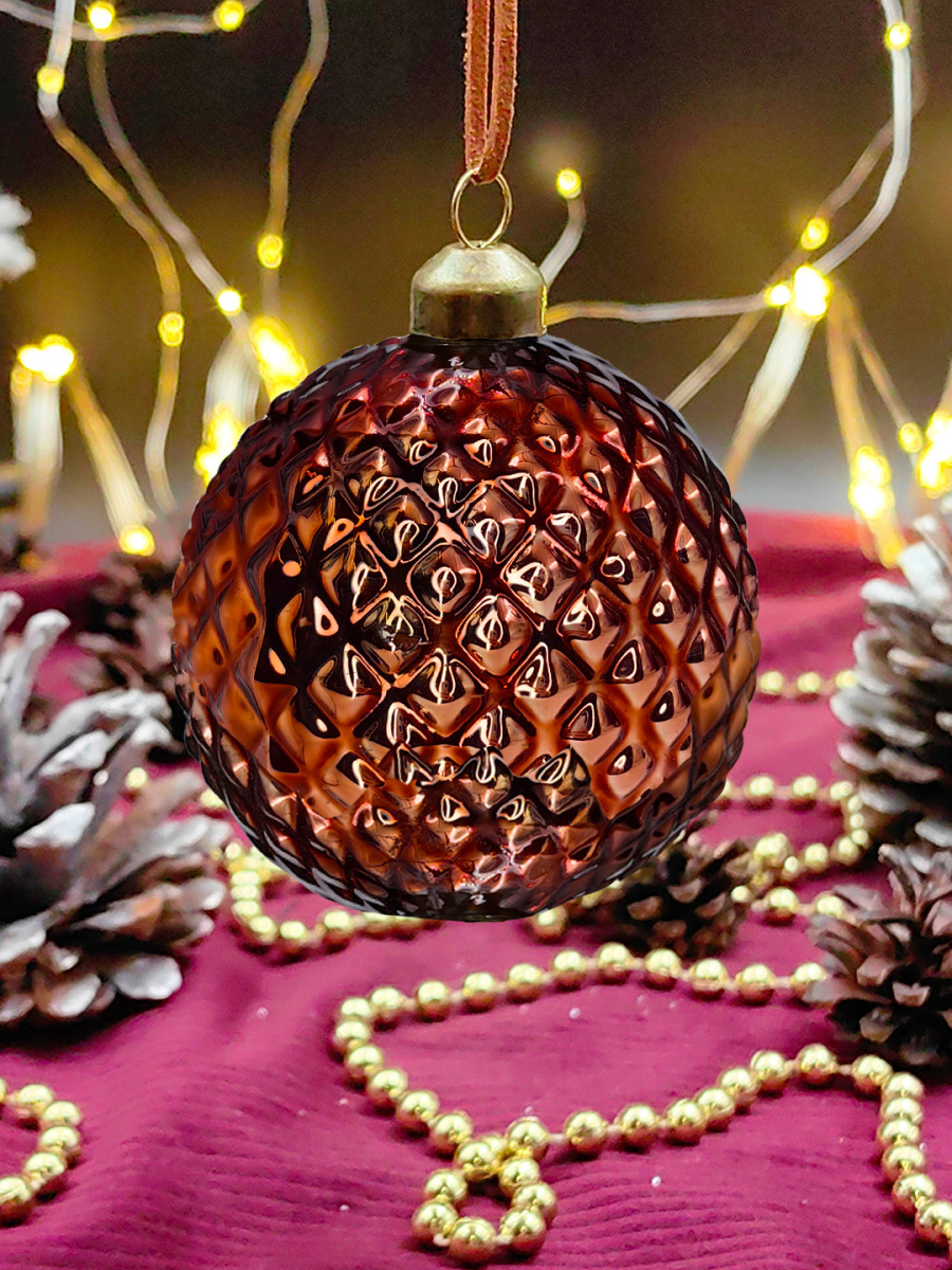 Шар 8 см, стекло Merry Green MG24065 фото 4 Шар 8 см, стекло Merry Green MG24065 фото 4