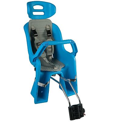 Велокресло заднее на подседельную трубу Sunnywheel сине-серый SW-BC-137 X81869