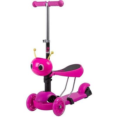 Самокат Детский Novatrack Disco-kids Basic розовый  120S.DISCOKIDS.PN9