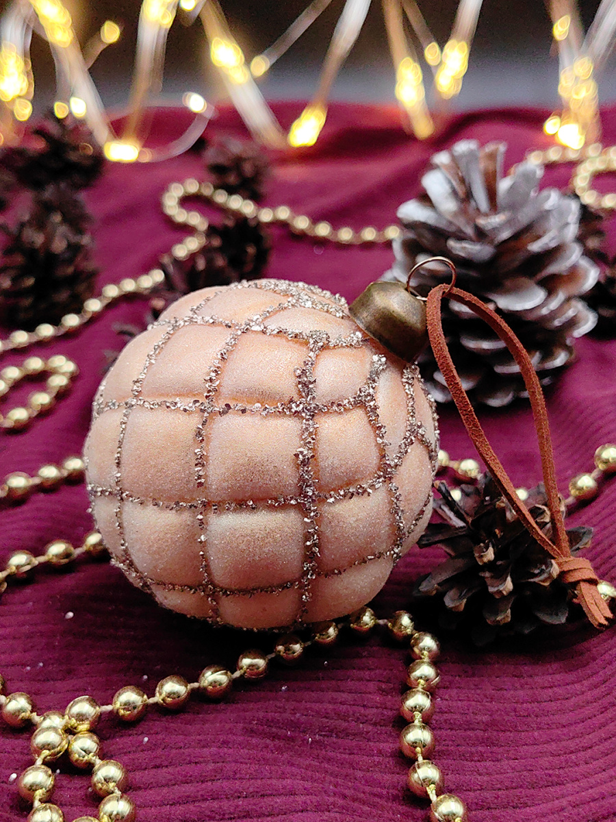 Шар снежный мармелад 8 см, стекло Merry Green MG24223 фото 2 Шар снежный мармелад 8 см, стекло Merry Green MG24223 фото 2