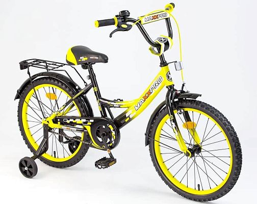 Велосипед детский MAXXPRO MAXXPRO-N20-1 20"  черно-желтый Z20205(17) 