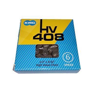 Цепь KMC HV408 (116 звеньев), 6 ск., RCNHV4080001 Цепь KMC HV408 (116 звеньев), 6 ск., RCNHV4080001