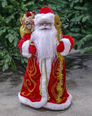 Дед Мороз  90 см красный G1761