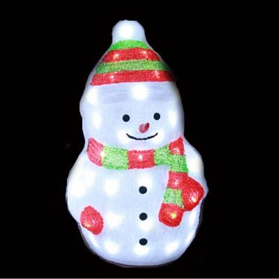 Светодиодная фигура  белый 40 см см акрил 40-60-8-2 Светодиодная фигура  белый 40 см см акрил 40-60-8-2