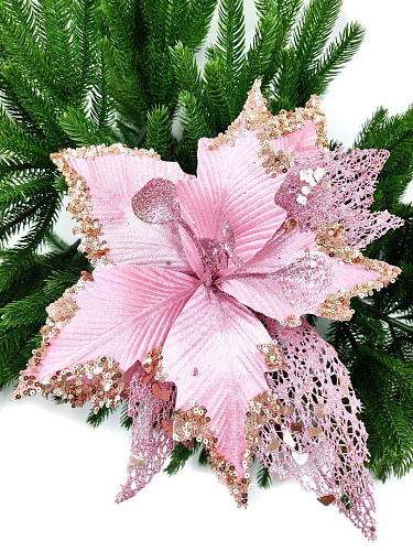 													Цветок розовый d 35 см Flo-12-5Pink фото 2