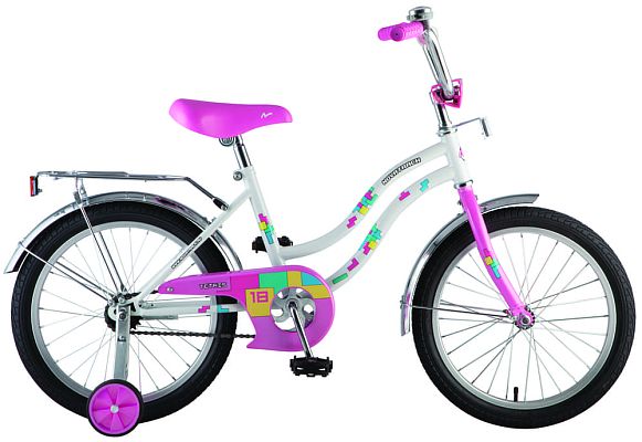 Велосипед детский  Novatrack TETRIS 20"  белый 201TETRIS.WT8 